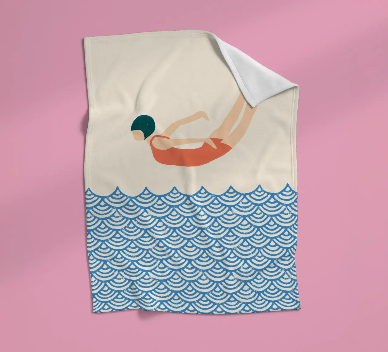 Saltare in mare Bujaboom coperta in pile da bujaboom