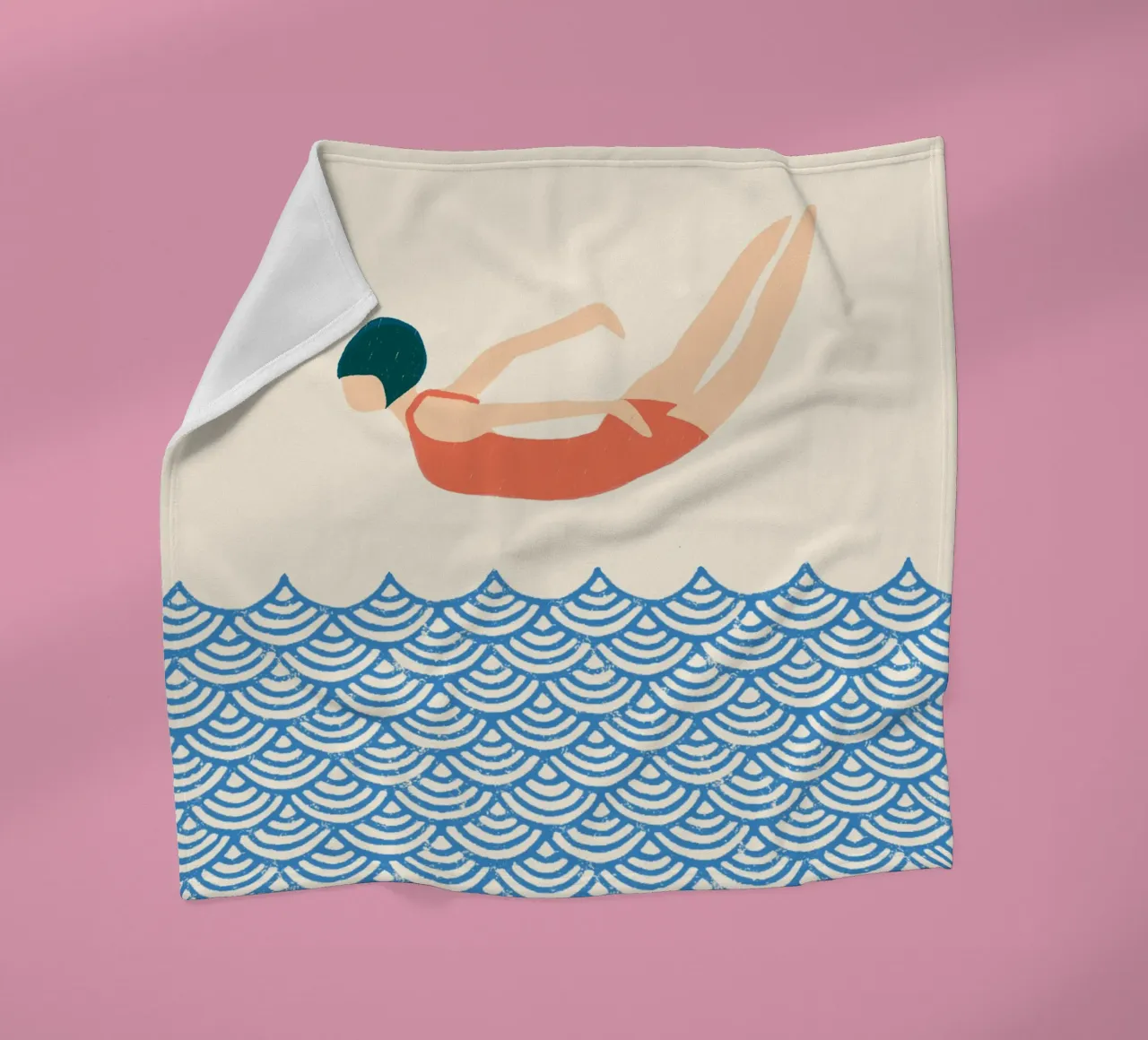Saltare in mare Bujaboom coperta in pile da bujaboom