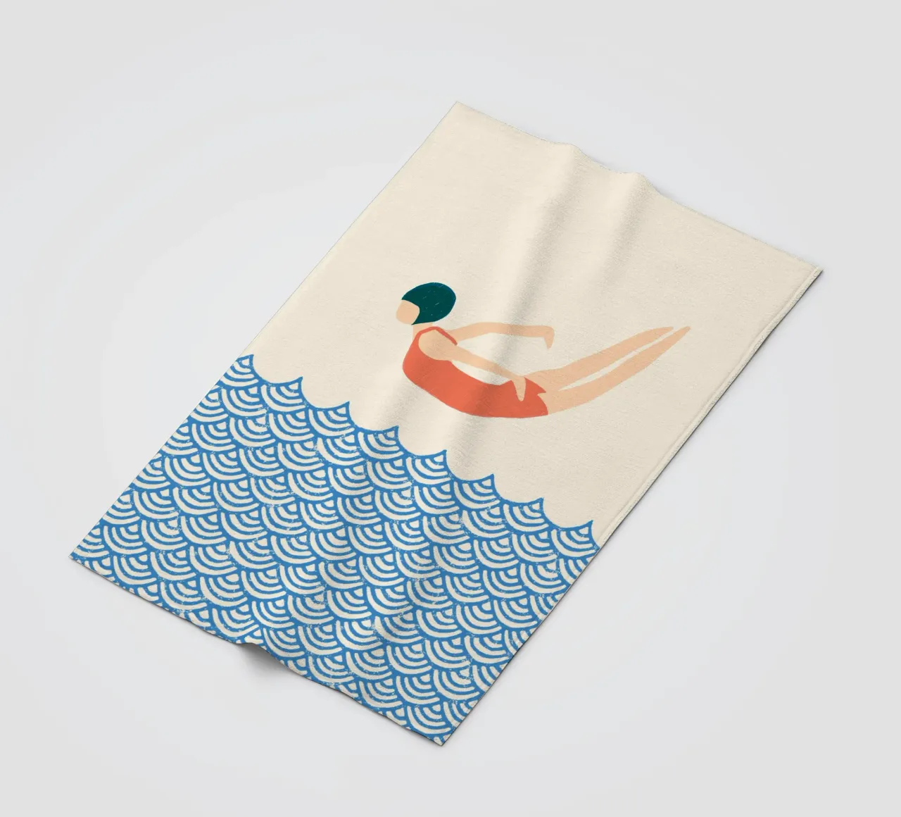Saltare in mare Bujaboom coperta in pile da bujaboom