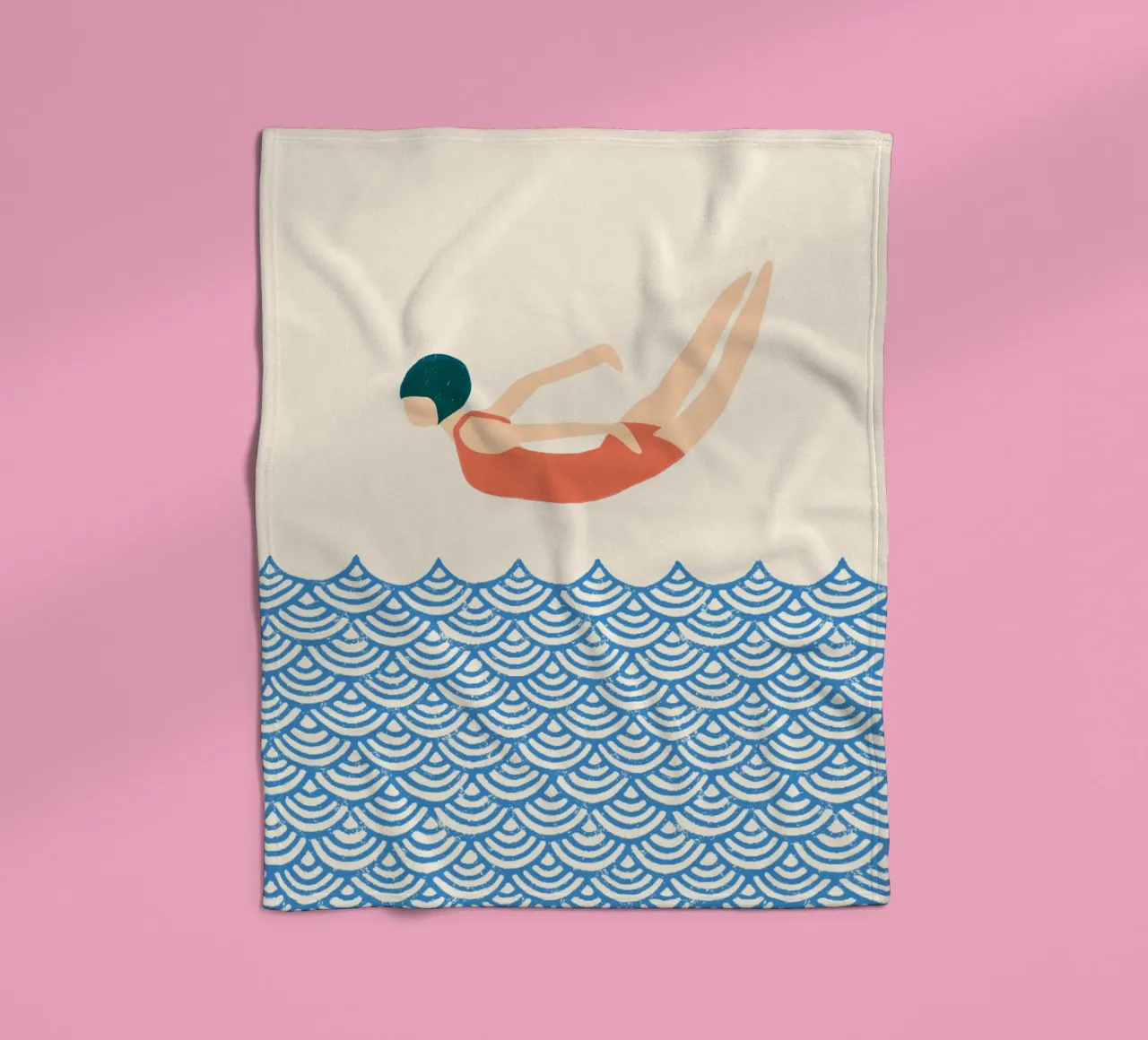 Saltare in mare Bujaboom coperta in pile da bujaboom