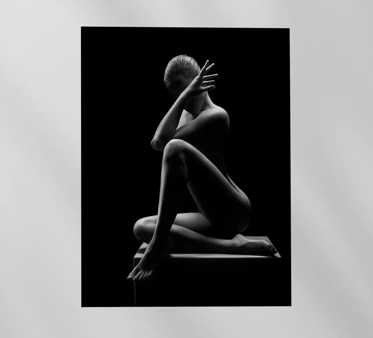 Nudo astratto pellicola backlit da Lora