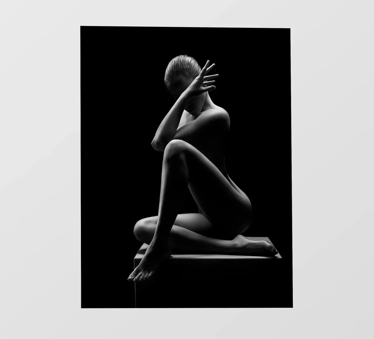 Nudo astratto pellicola backlit da Lora