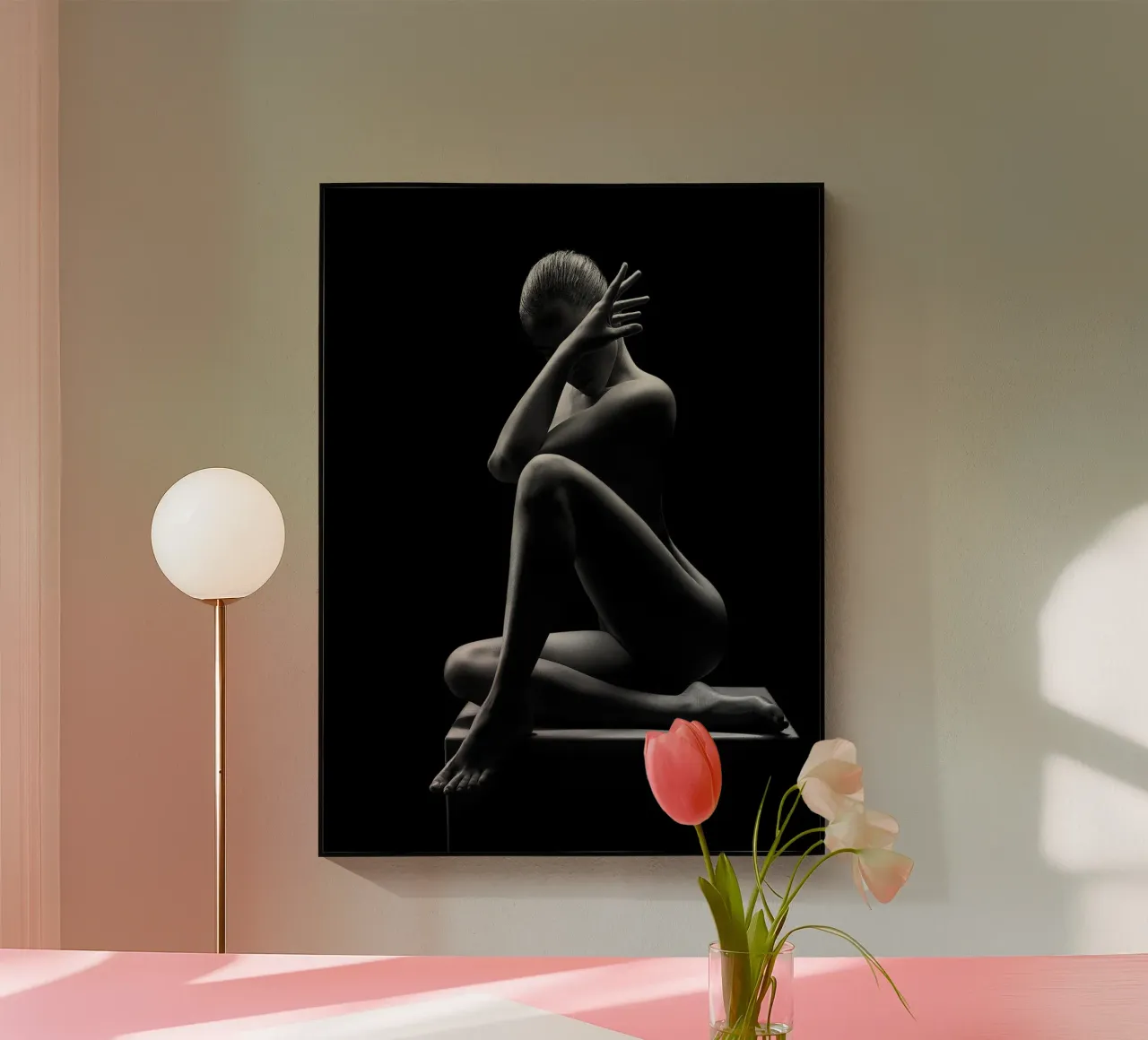 Nudo astratto plexiglass da Lora