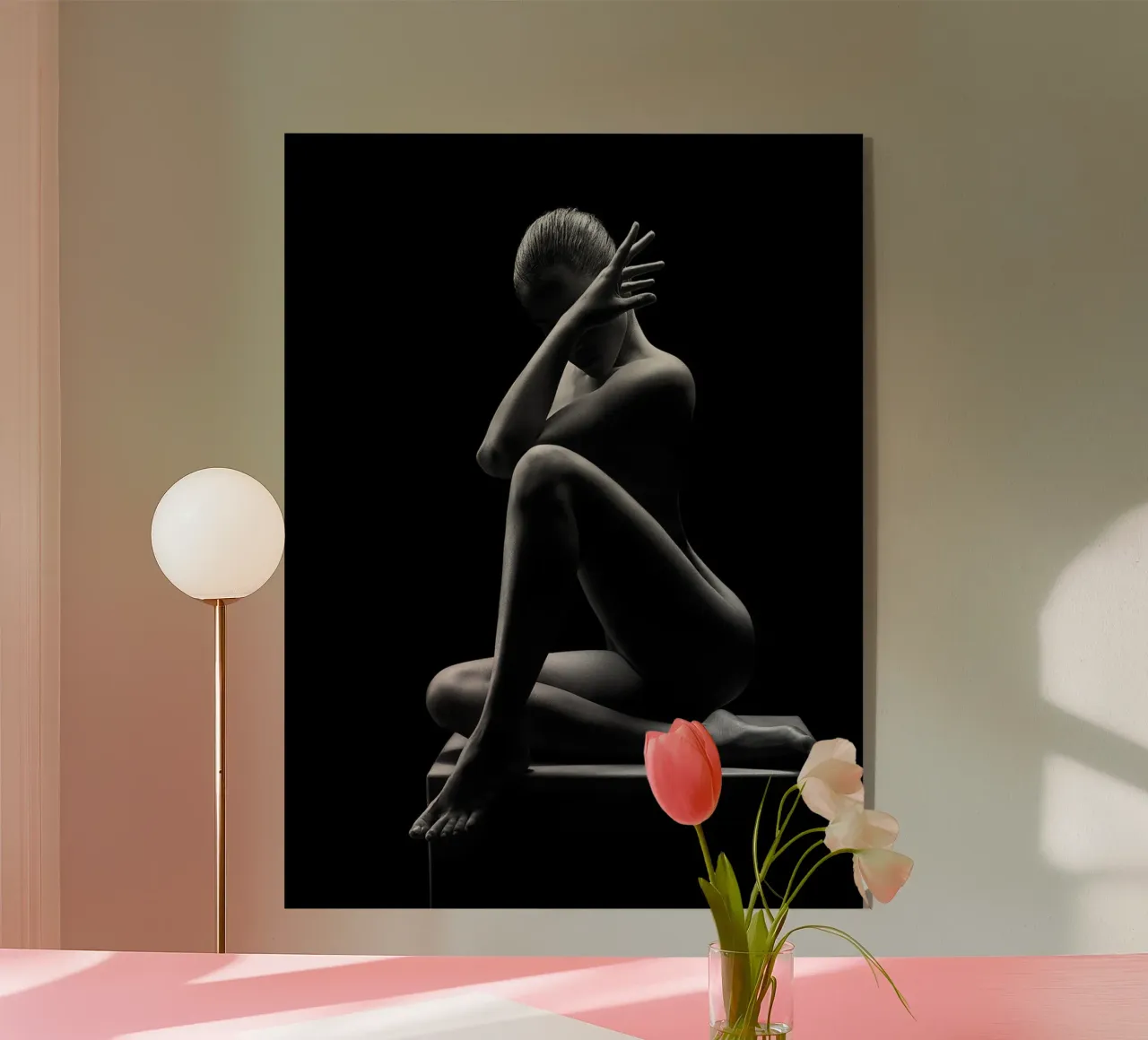 Nudo astratto plexiglass da Lora