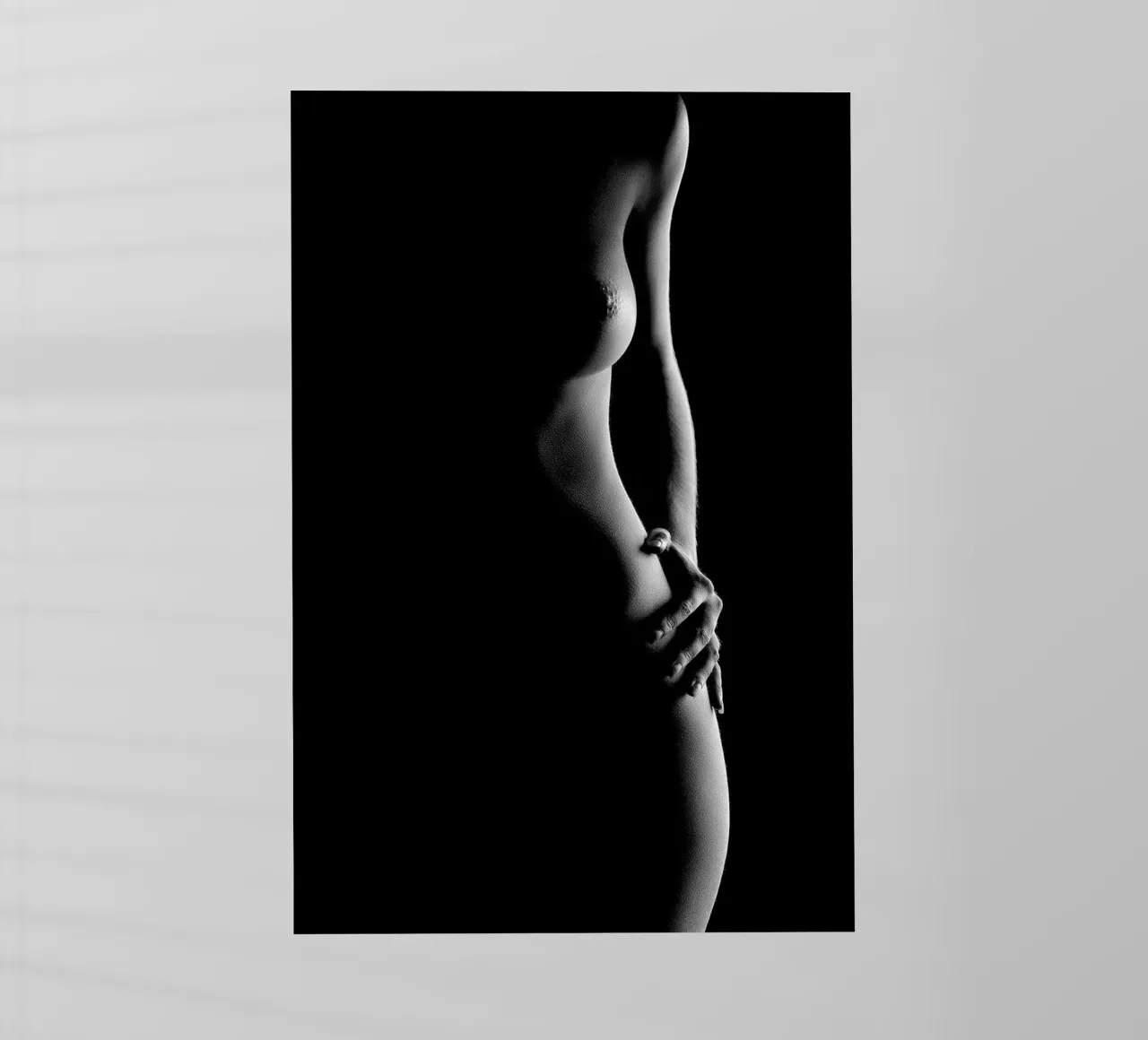 Forme femminili l pellicola backlit da Lora