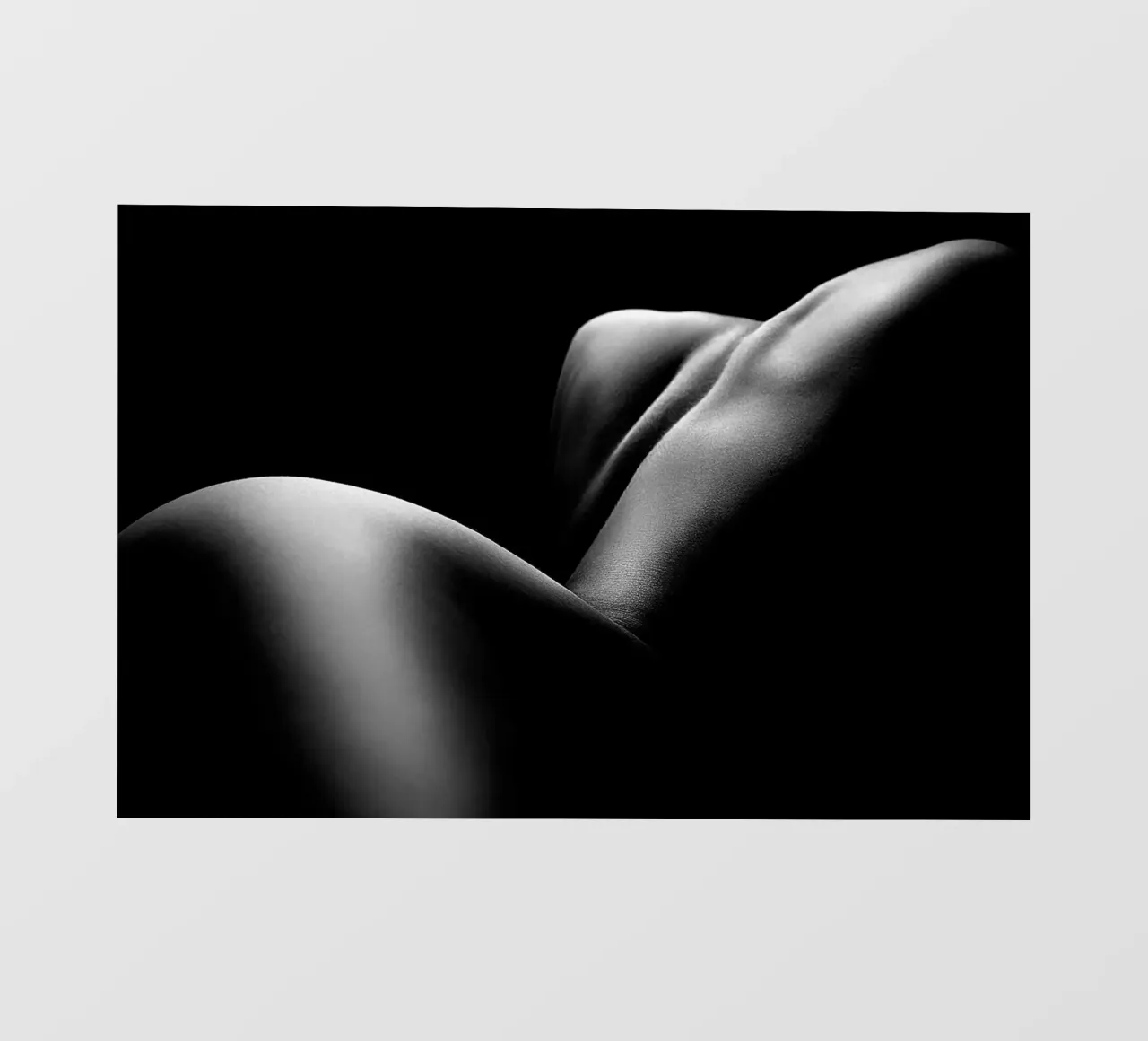 Paesaggio corporeo femminile telo in pvc da Lora