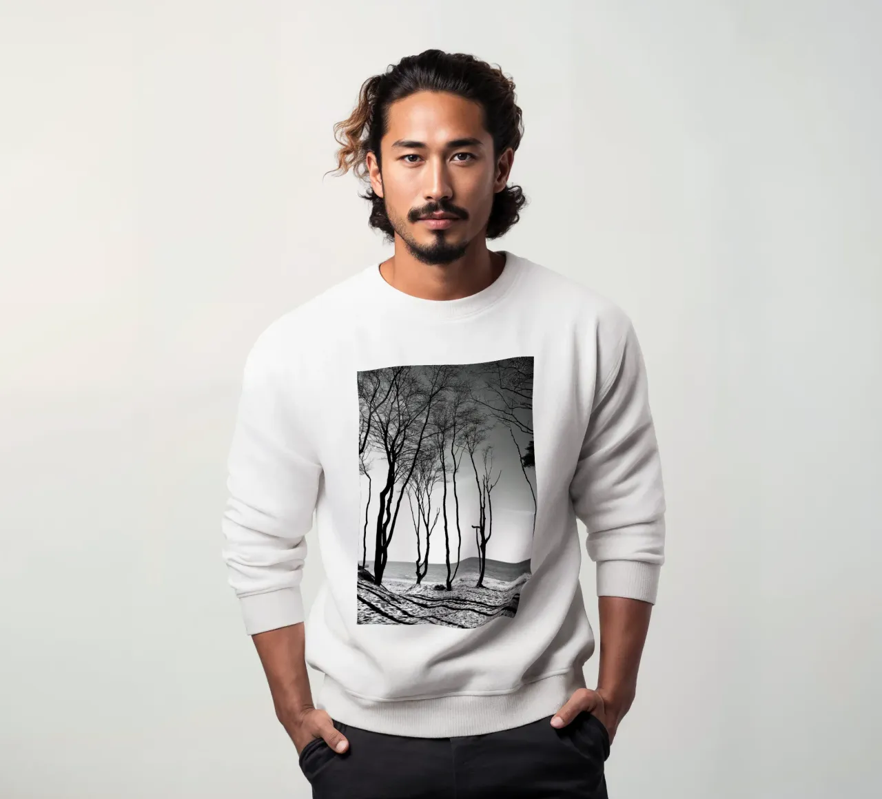 Coastal trees felpa da Fjöllart