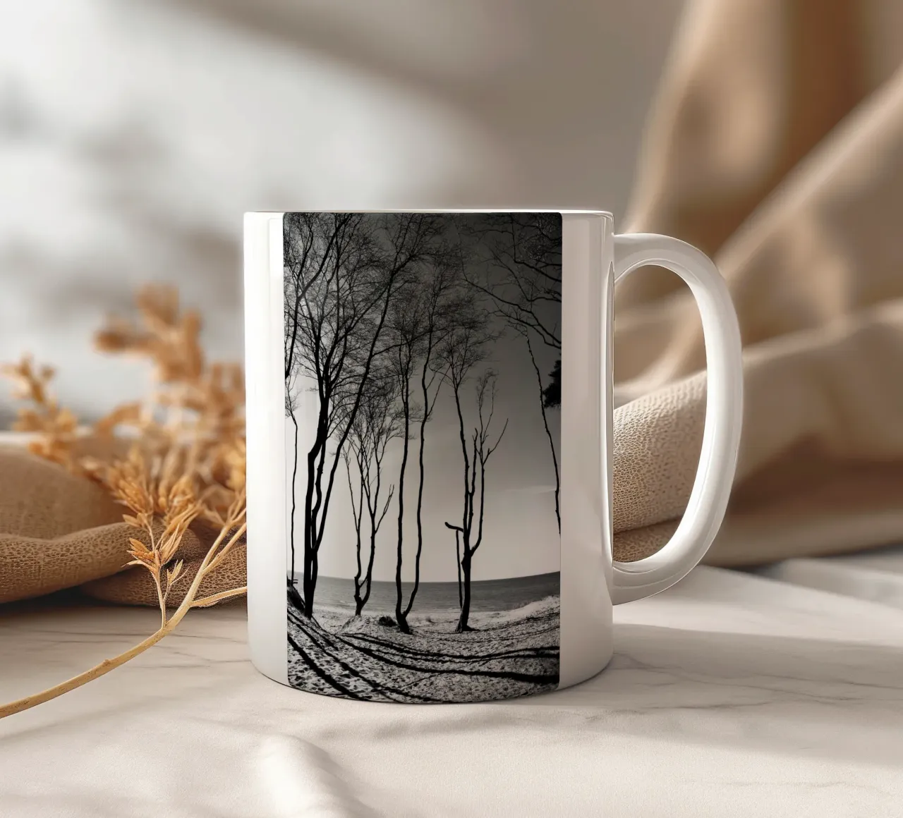 Coastal trees tazza in ceramica da Fjöllart