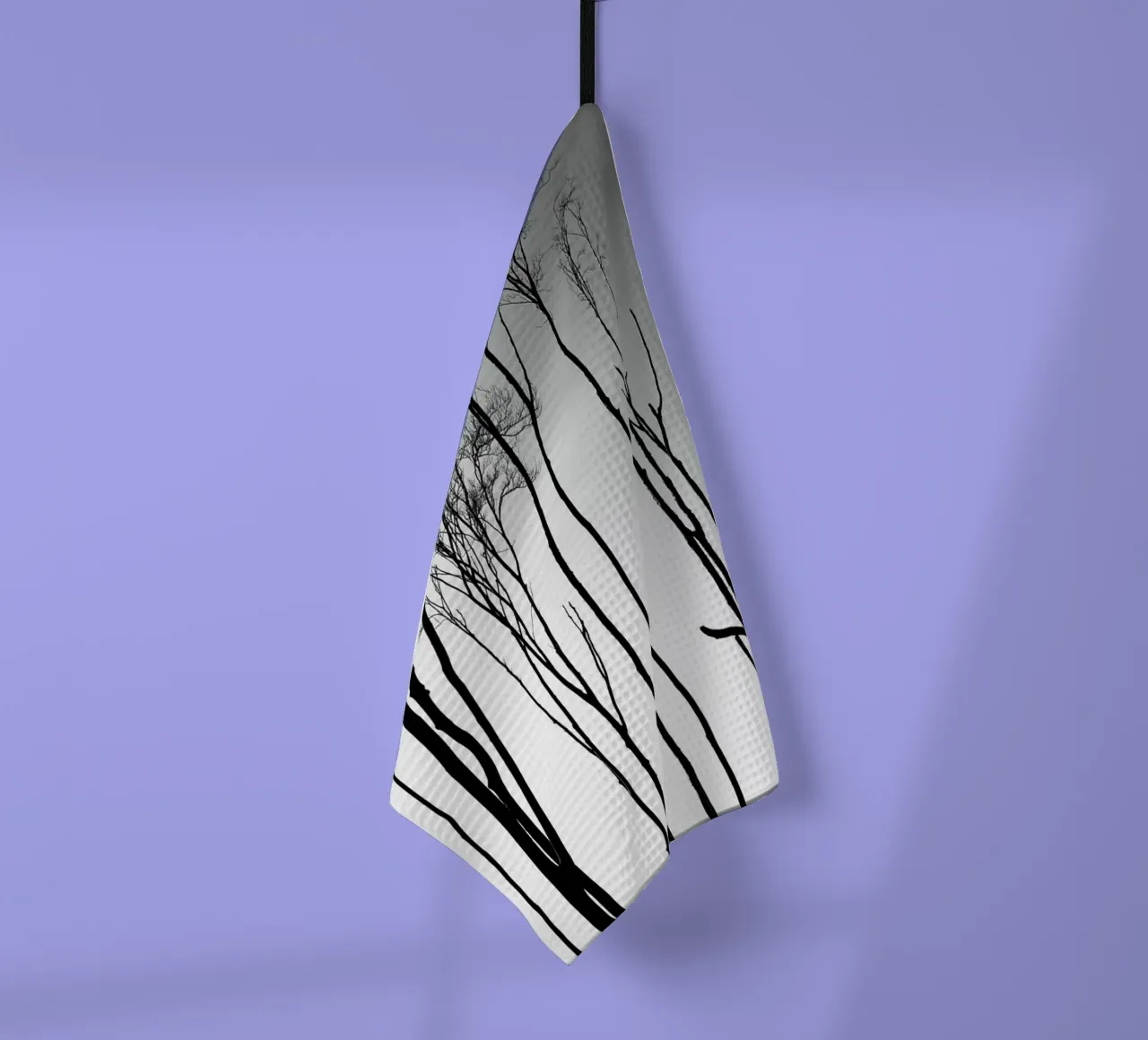 Coastal trees canovaccio da cucina da Fjöllart