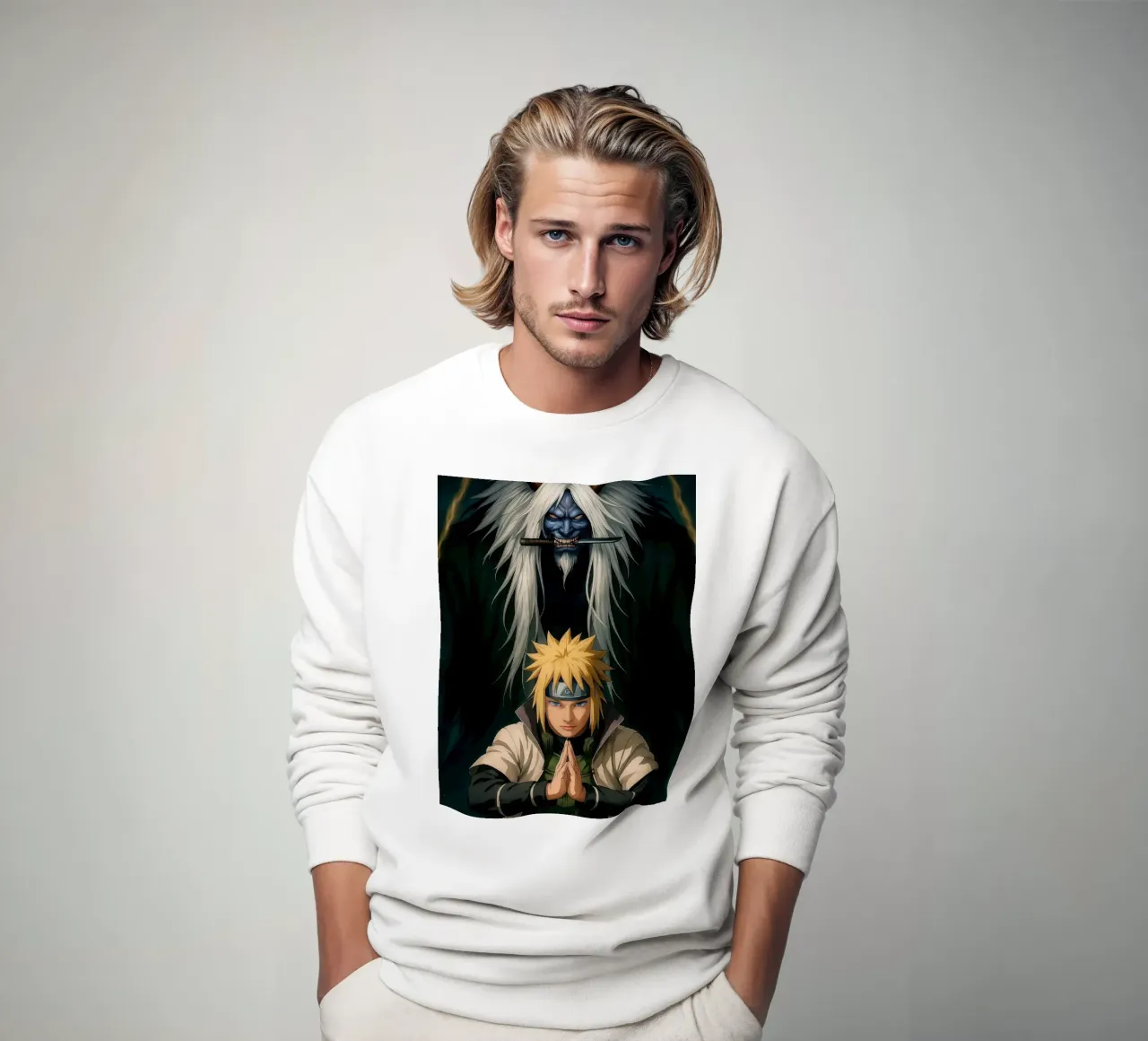 NARUTO felpa da posterindo