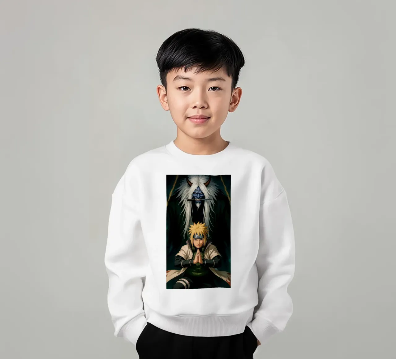 NARUTO felpa bambino da posterindo