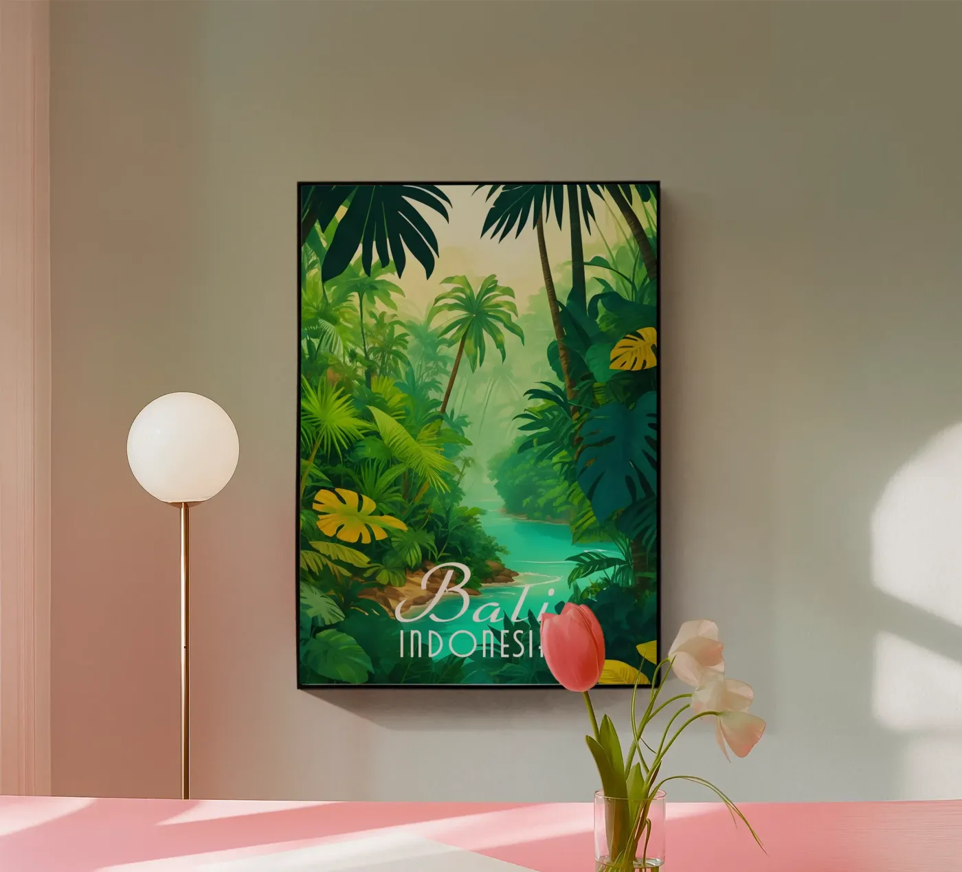 Bali Travel plexiglass da Charnwood Prints