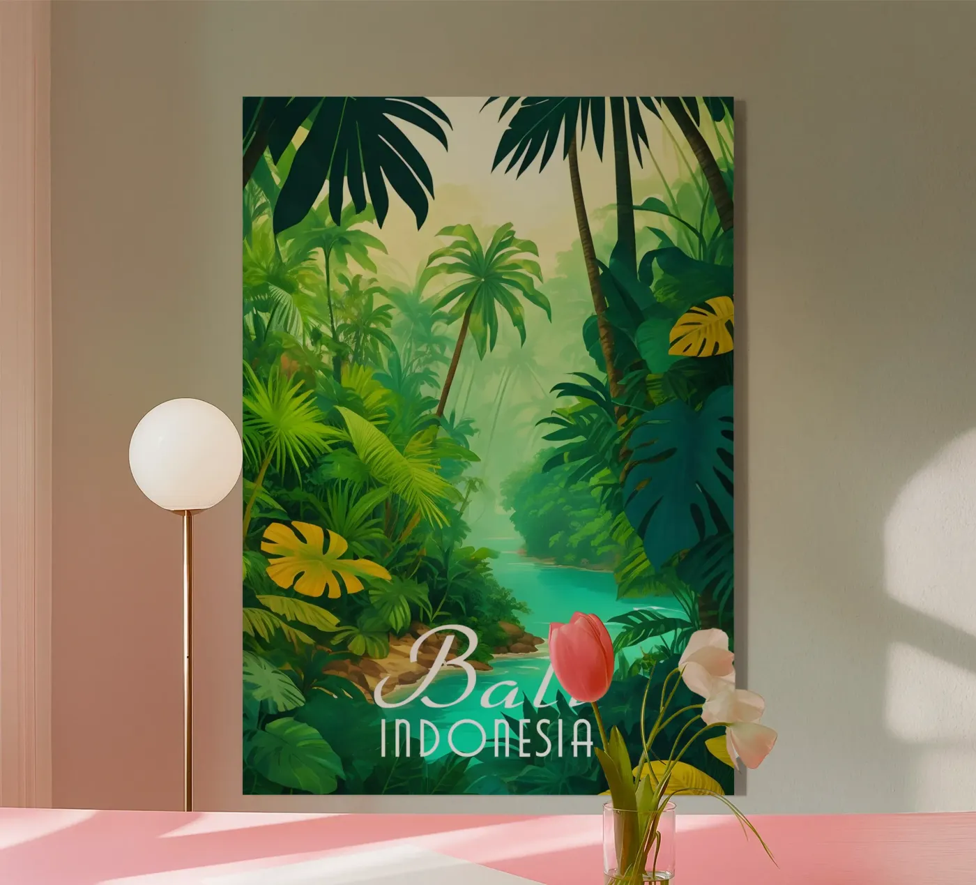 Bali Travel plexiglass da Charnwood Prints