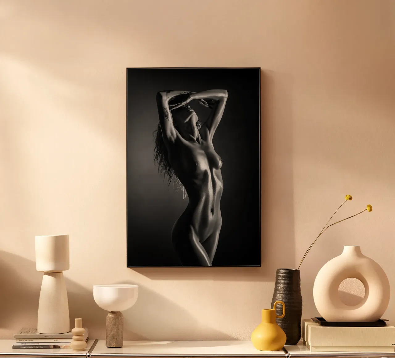 Silhouette sensuale 5 plexiglass da Lora