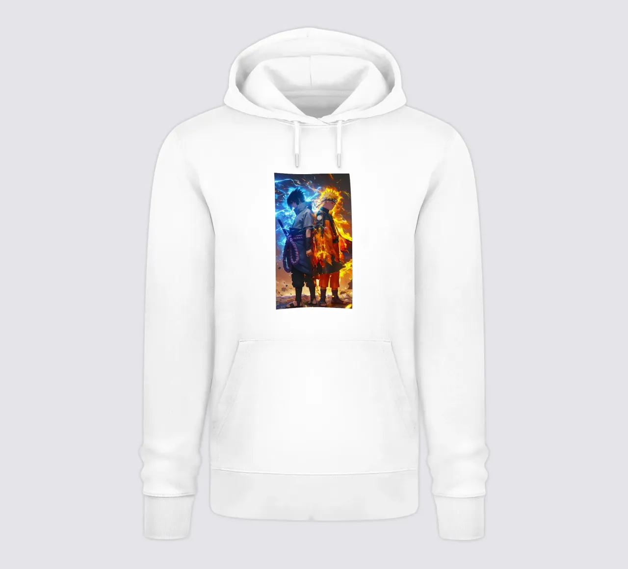 NARUTO ANIME felpa con cappuccio da posterindo
