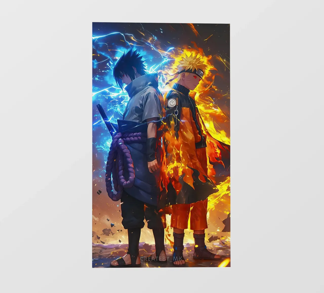 NARUTO ANIME pellicola backlit da posterindo