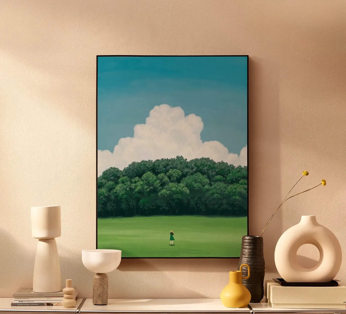 chill with forest cloud forex plate by juli