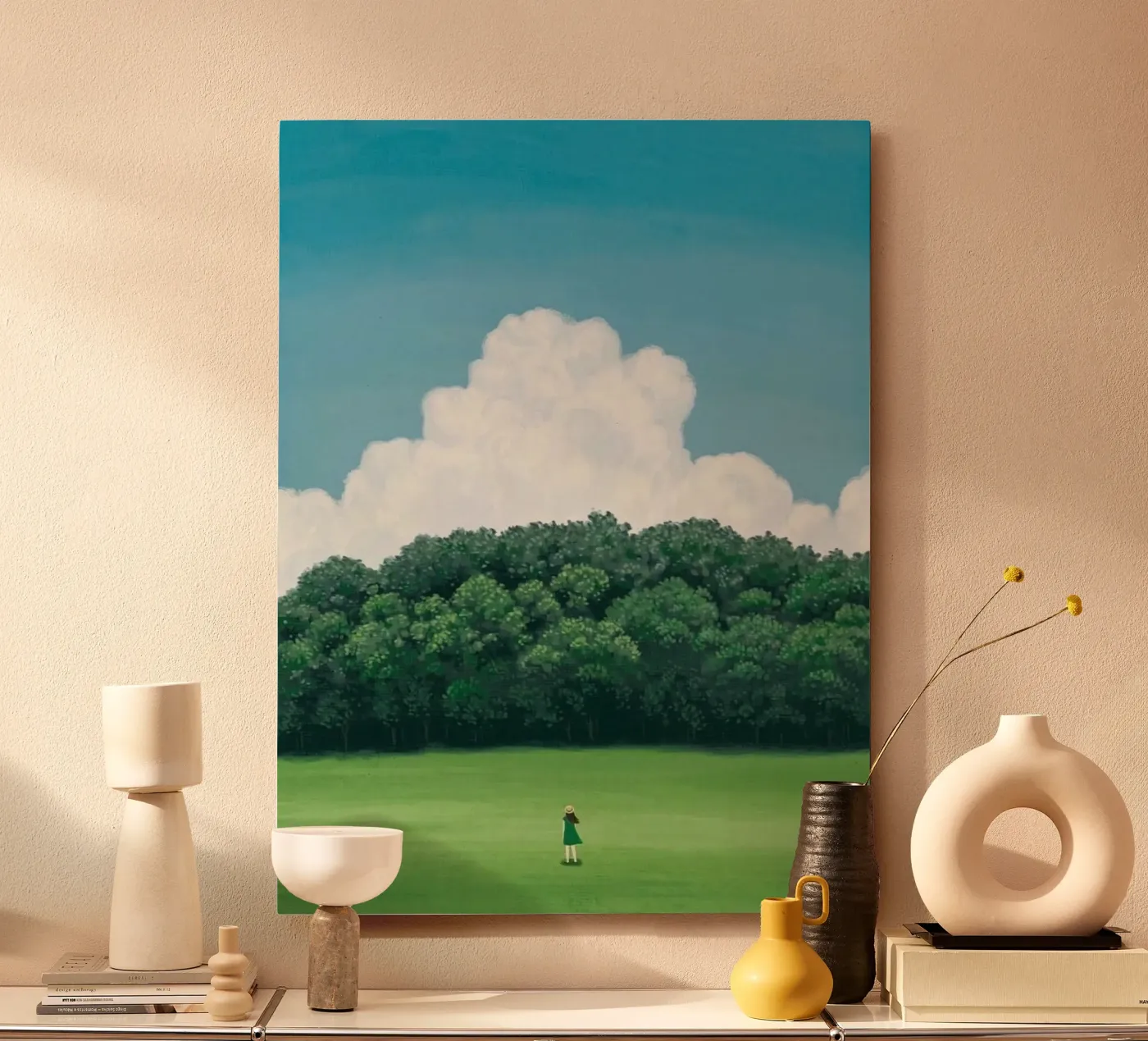 chill with forest cloud forex plate by juli