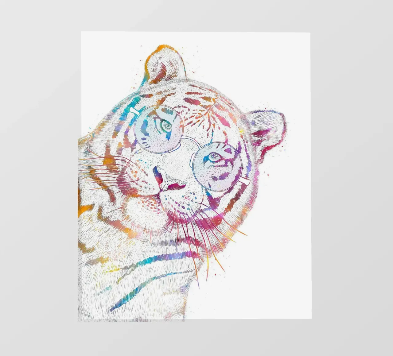 Cicalino tigre telo in pvc da Leonard