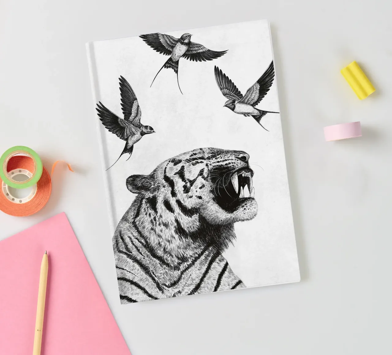 Flight of the inner bird notebook by Leonard