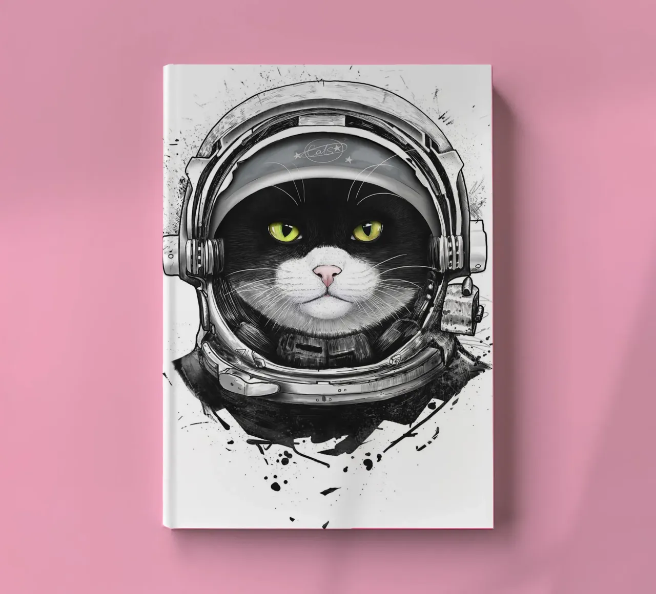 Cosmic Cat notebook by Leonard
