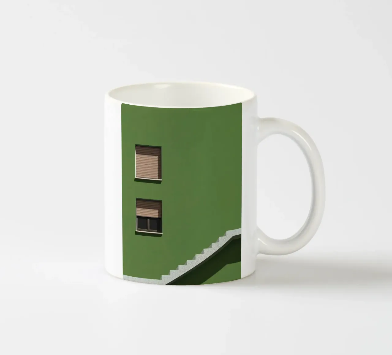 stair and window tazza in ceramica da juli