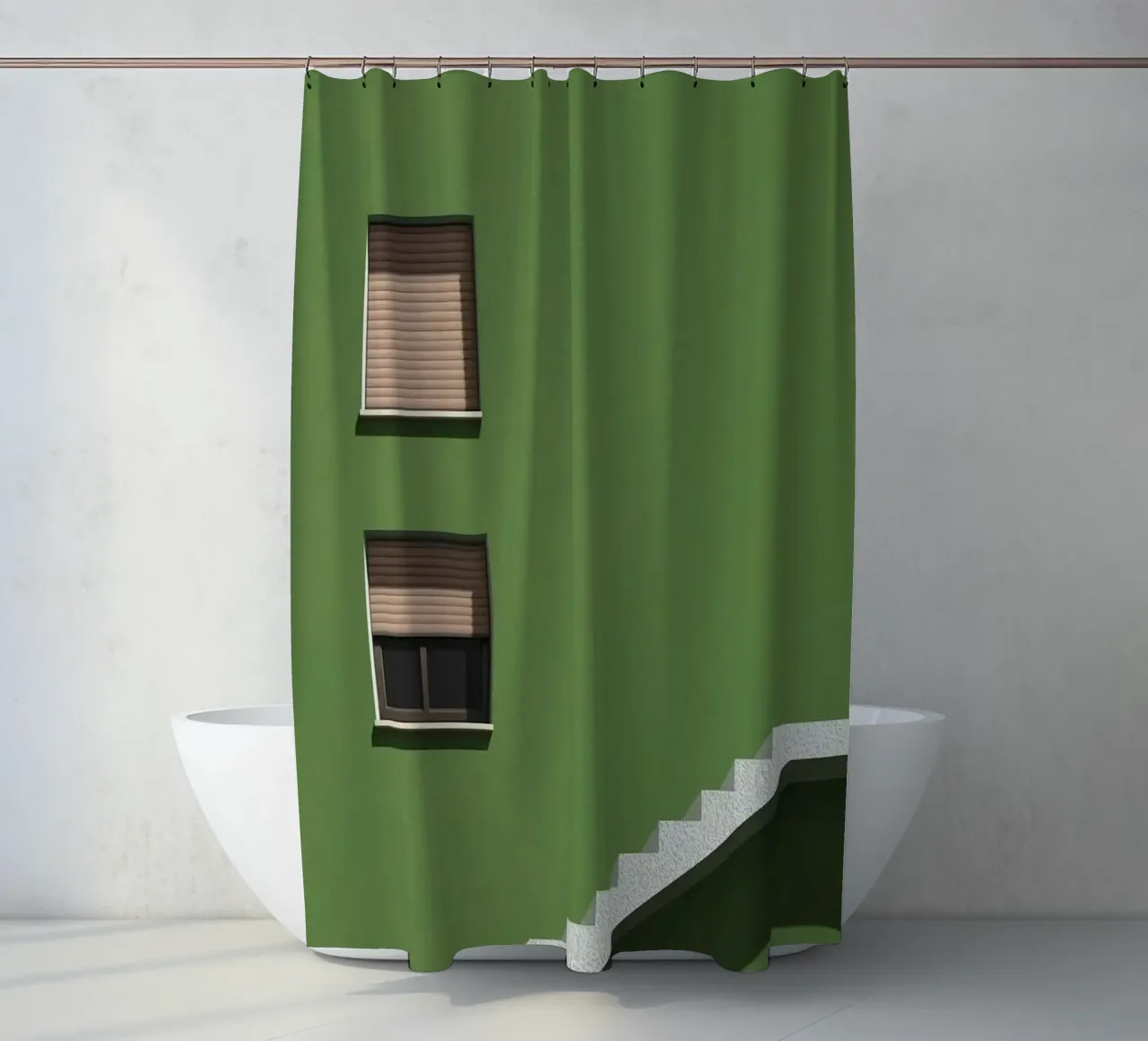 stair and window tenda da doccia da juli