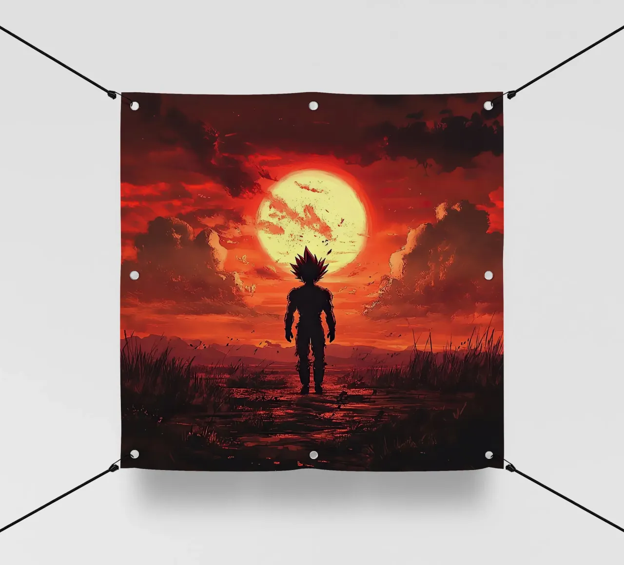 PALLA DI DRAGONE telo in pvc da posterindo