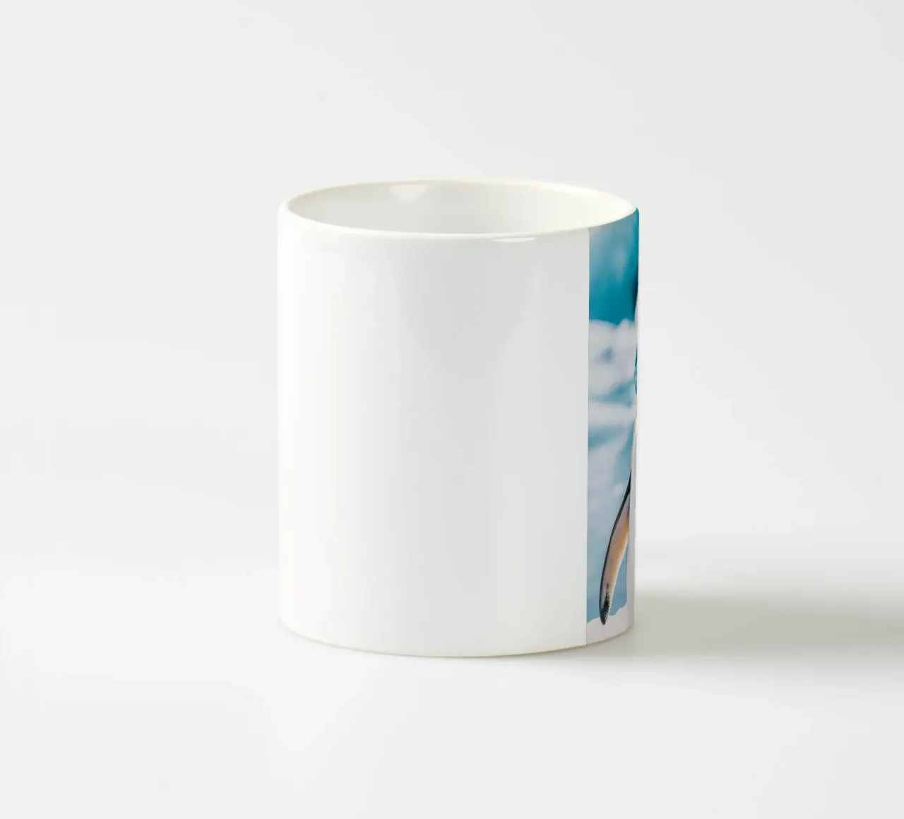 penguin with glasses tazza in ceramica da marty
