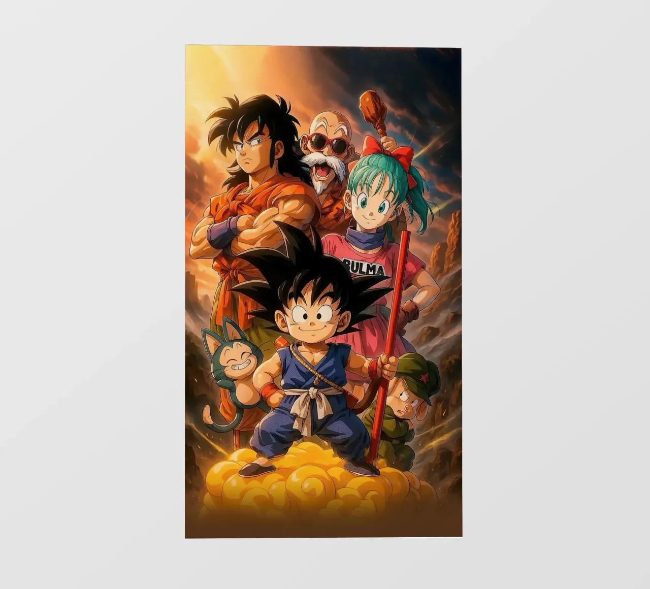 PALLE DI DRAGONE telo in pvc da posterindo