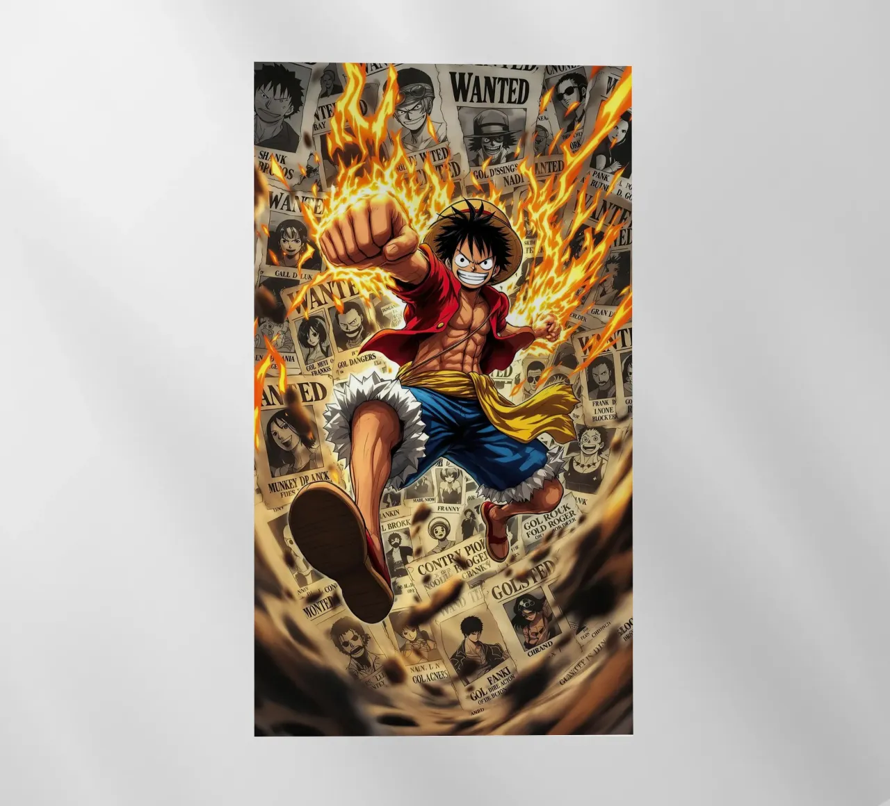 LUFFY ONE PIECE pellicola backlit da posterindo
