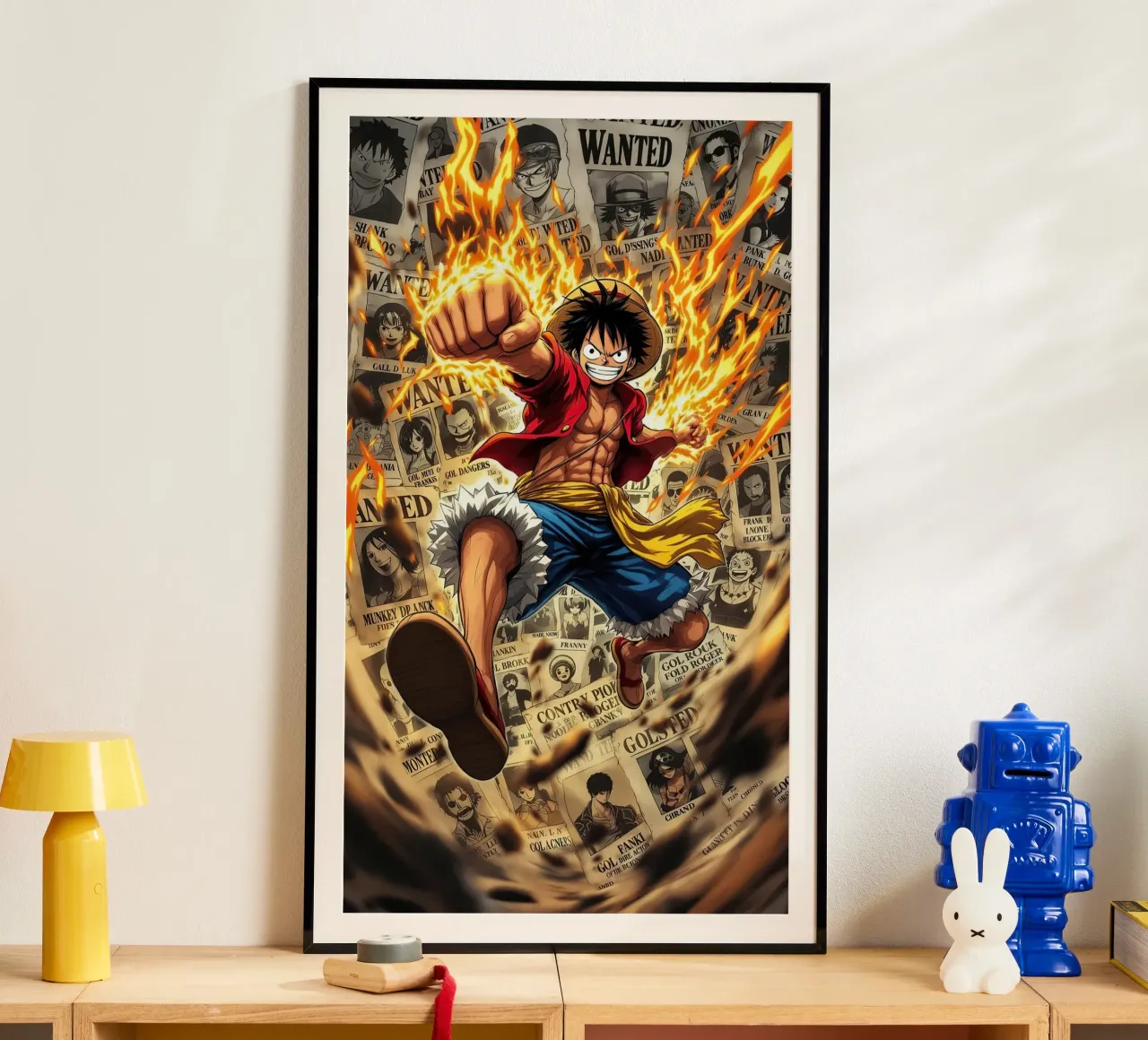 LUFFY ONE PIECE carta hahnemühle da posterindo