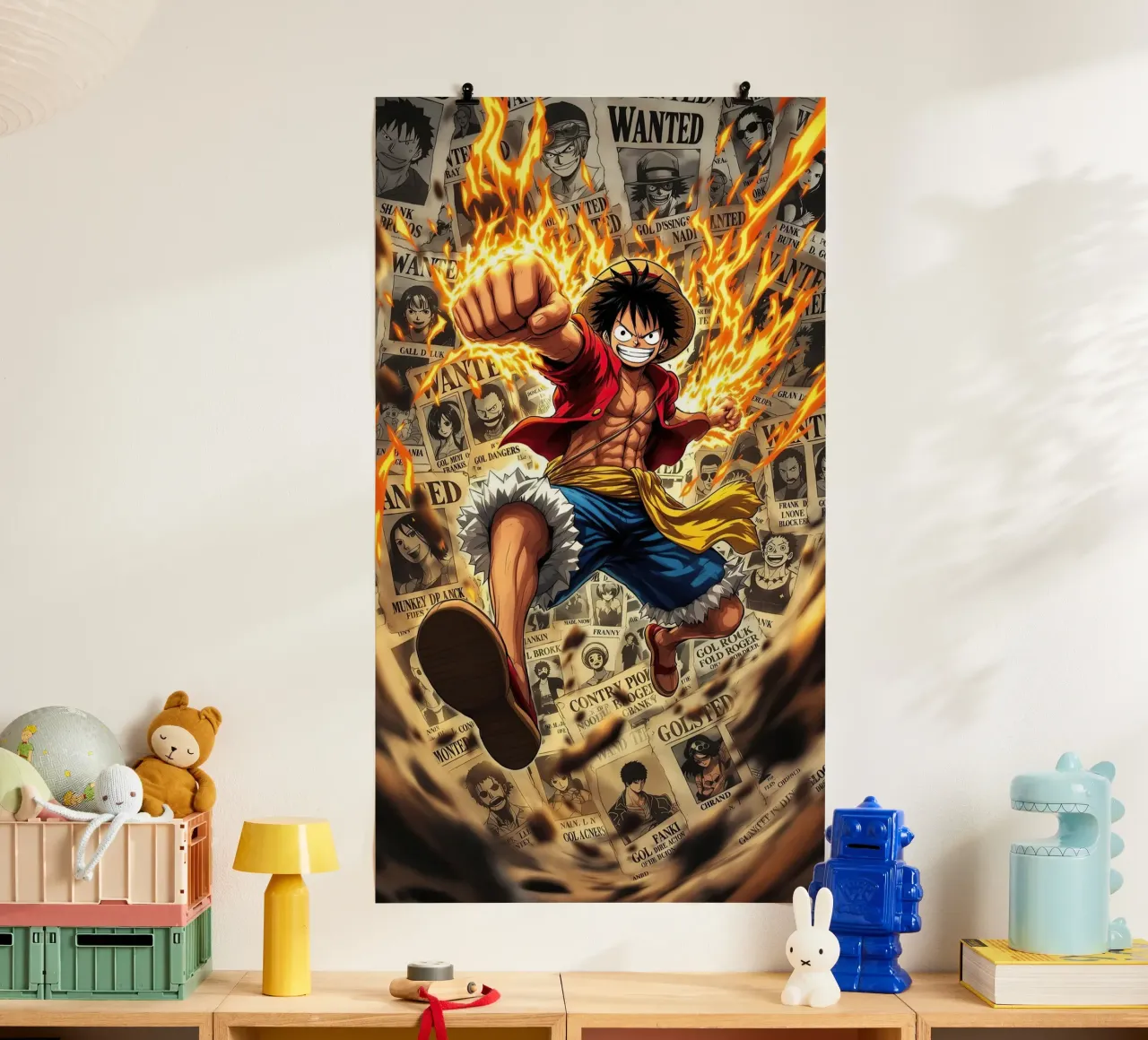 LUFFY ONE PIECE carta hahnemühle da posterindo