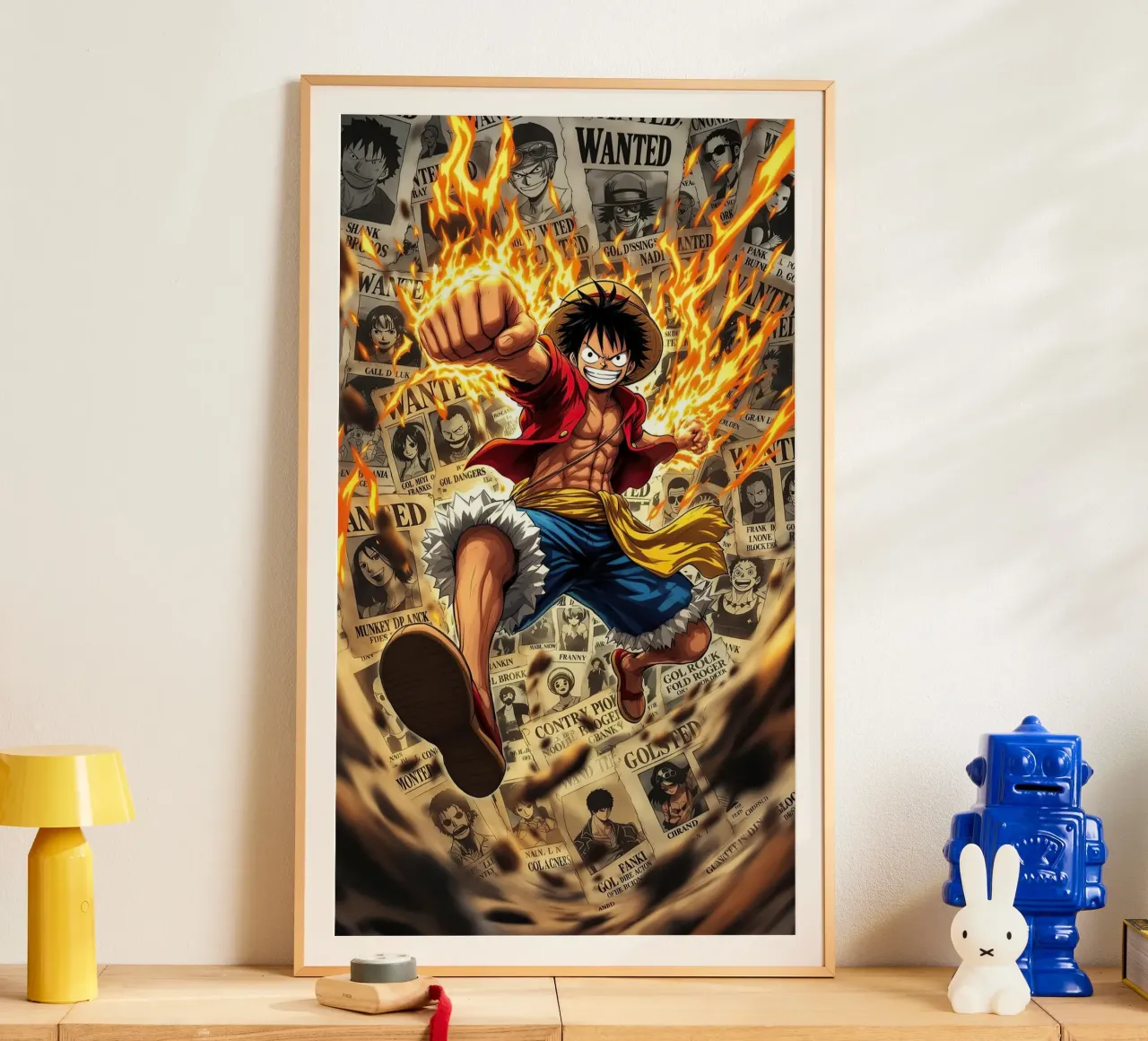 LUFFY ONE PIECE carta hahnemühle da posterindo