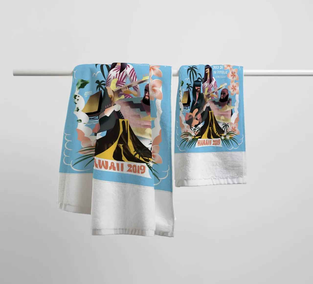 The Sound of Slow Motion towel by mamass