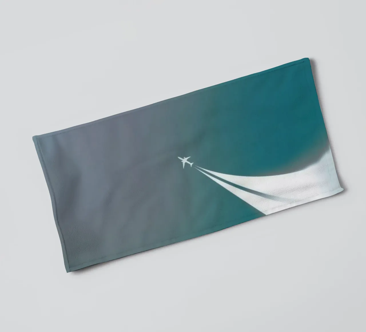 curve line plane serviette de bain de marty