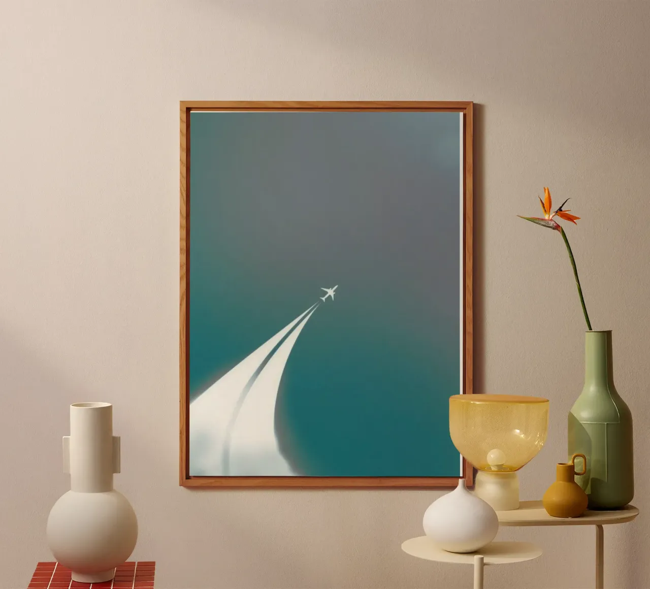 curve line plane alluminio dibond da marty