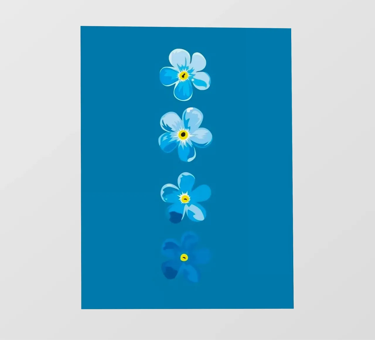 flower line color telo in pvc da marty