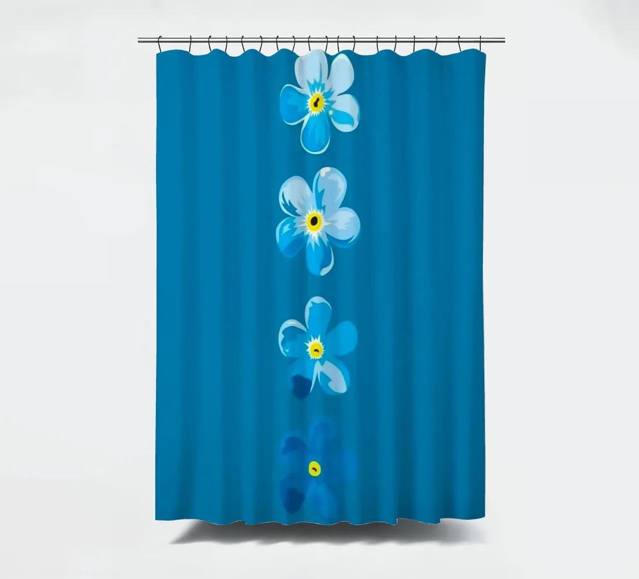 flower line color tenda da doccia da marty