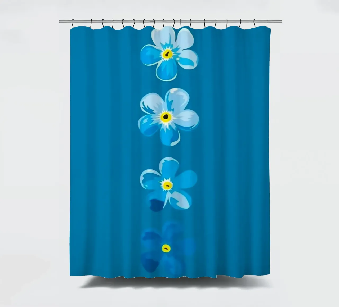 flower line color tenda da doccia da marty