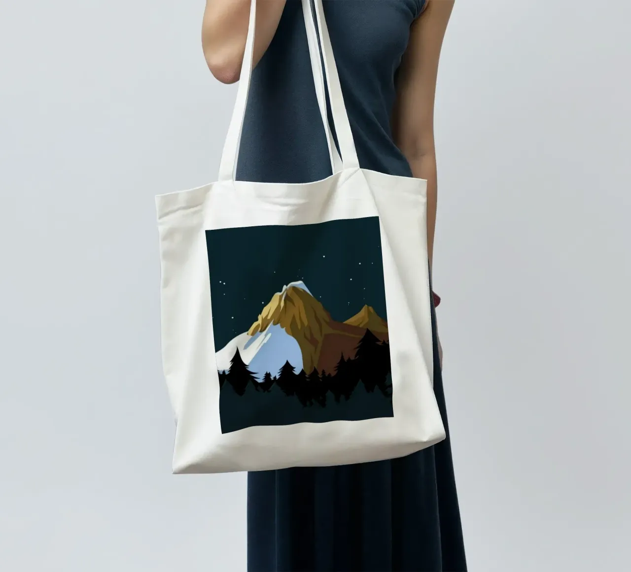 mountain in shade borsa in juta da marty