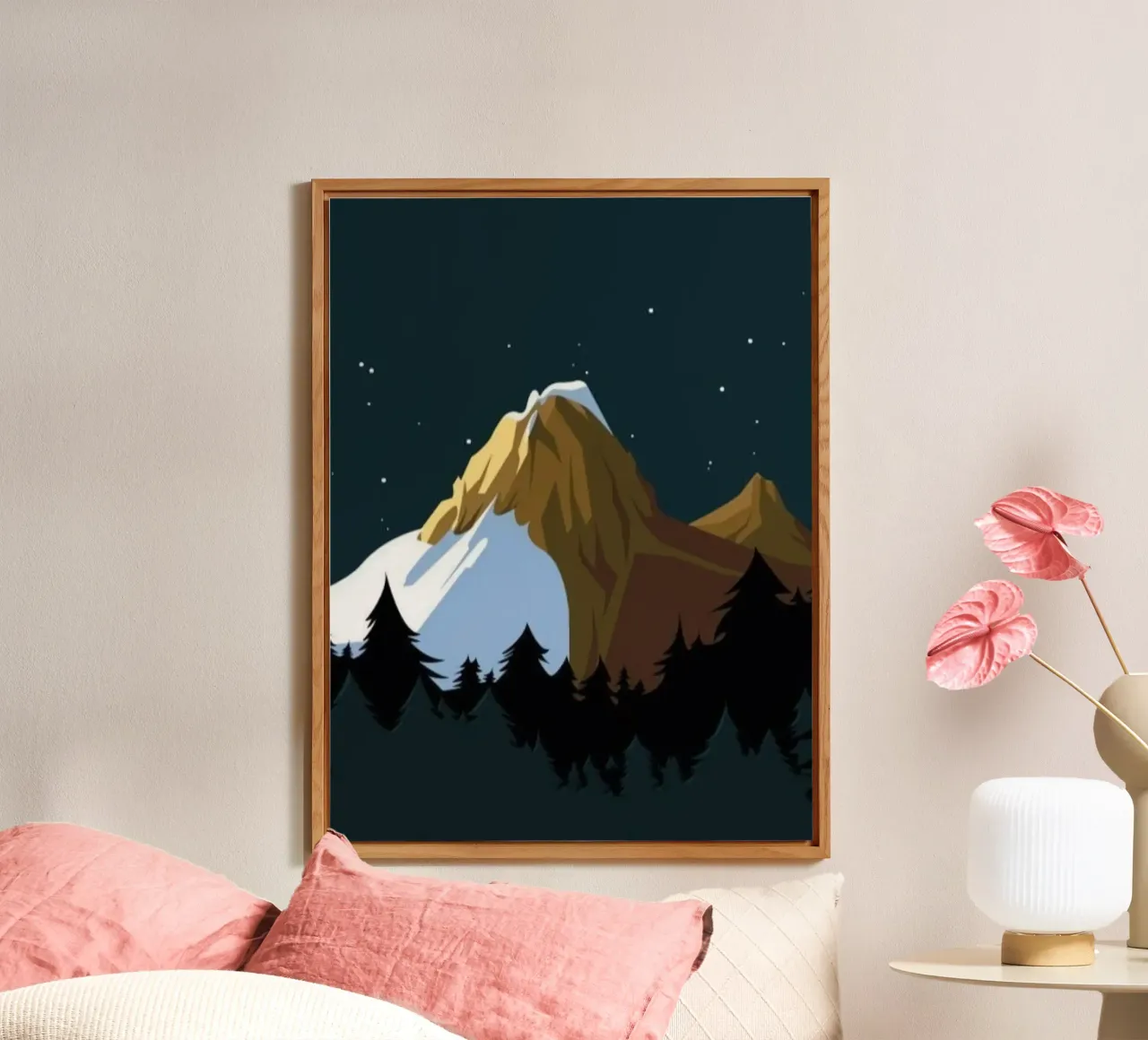 mountain in shade pannello forex da marty