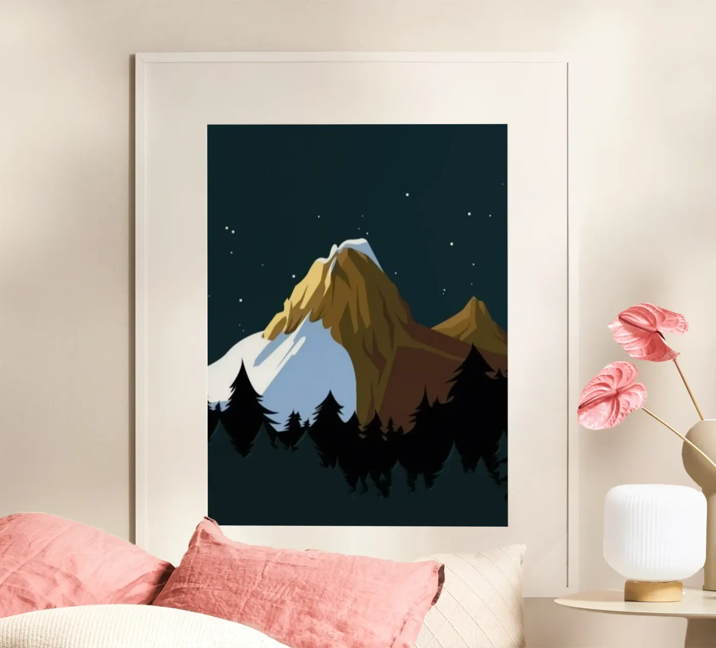 mountain in shade poster da marty