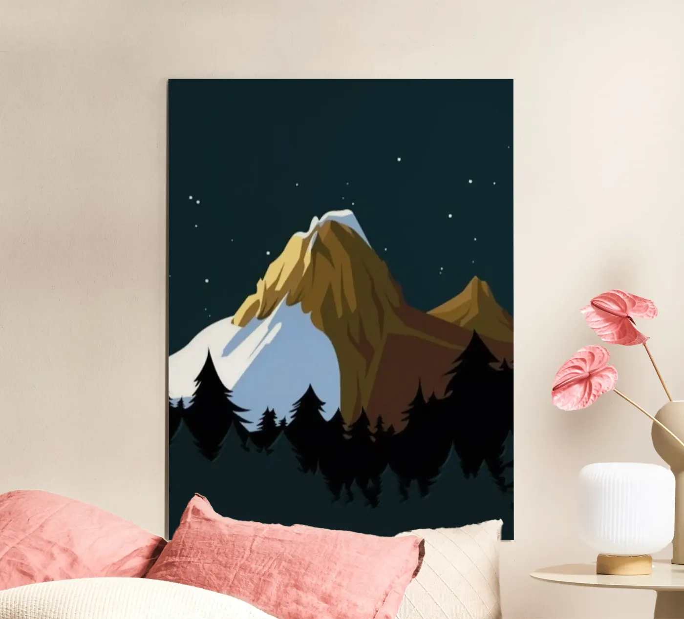 mountain in shade poster da marty