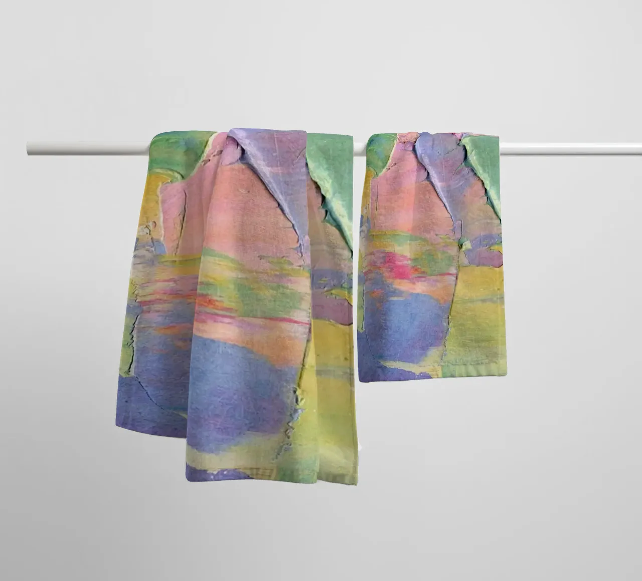 color paint gradient asciugamano da bagno da marty