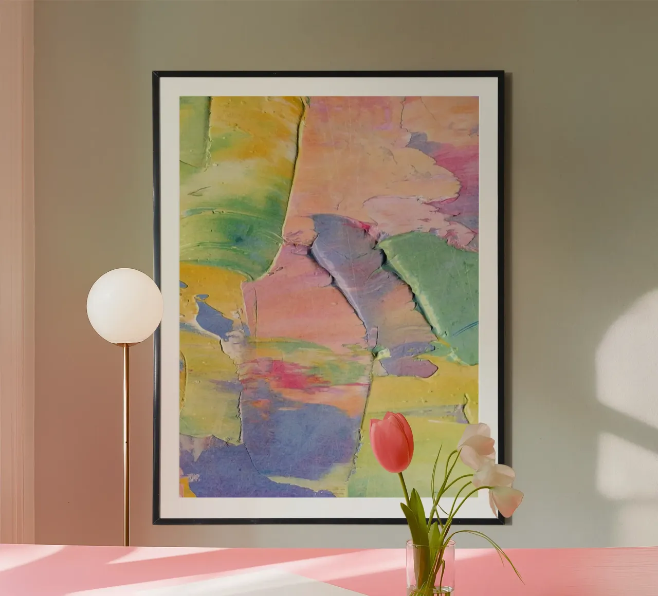 color paint gradient poster da marty