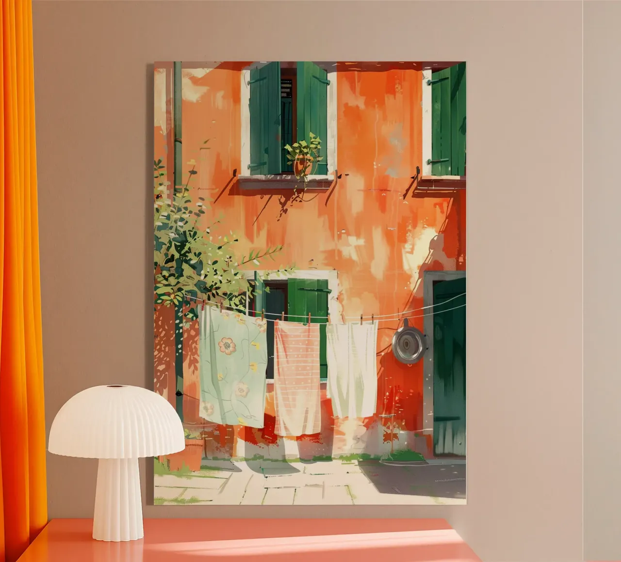 Laundry plexiglass da Artsy Bessy