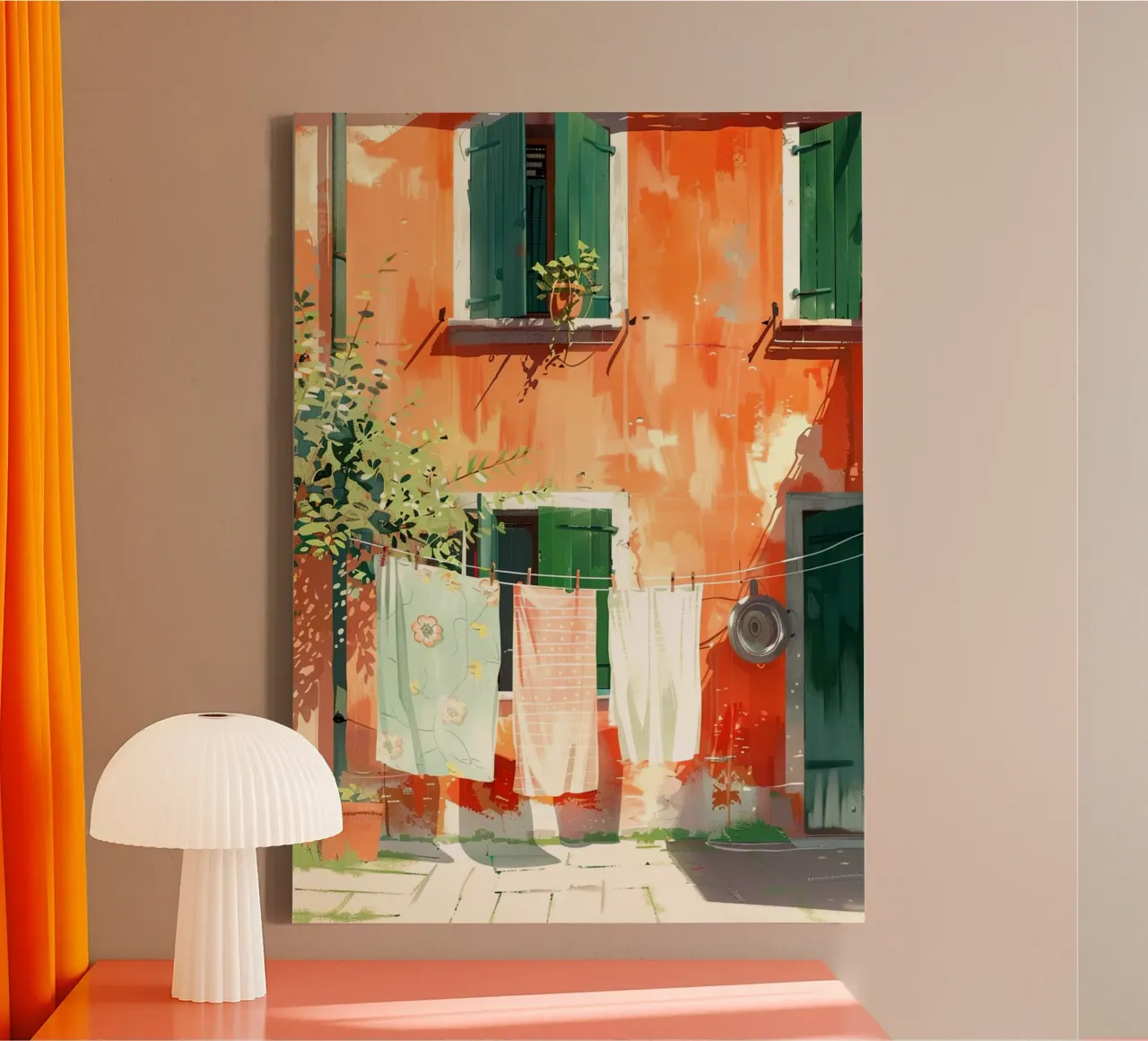 Laundry tela da Artsy Bessy