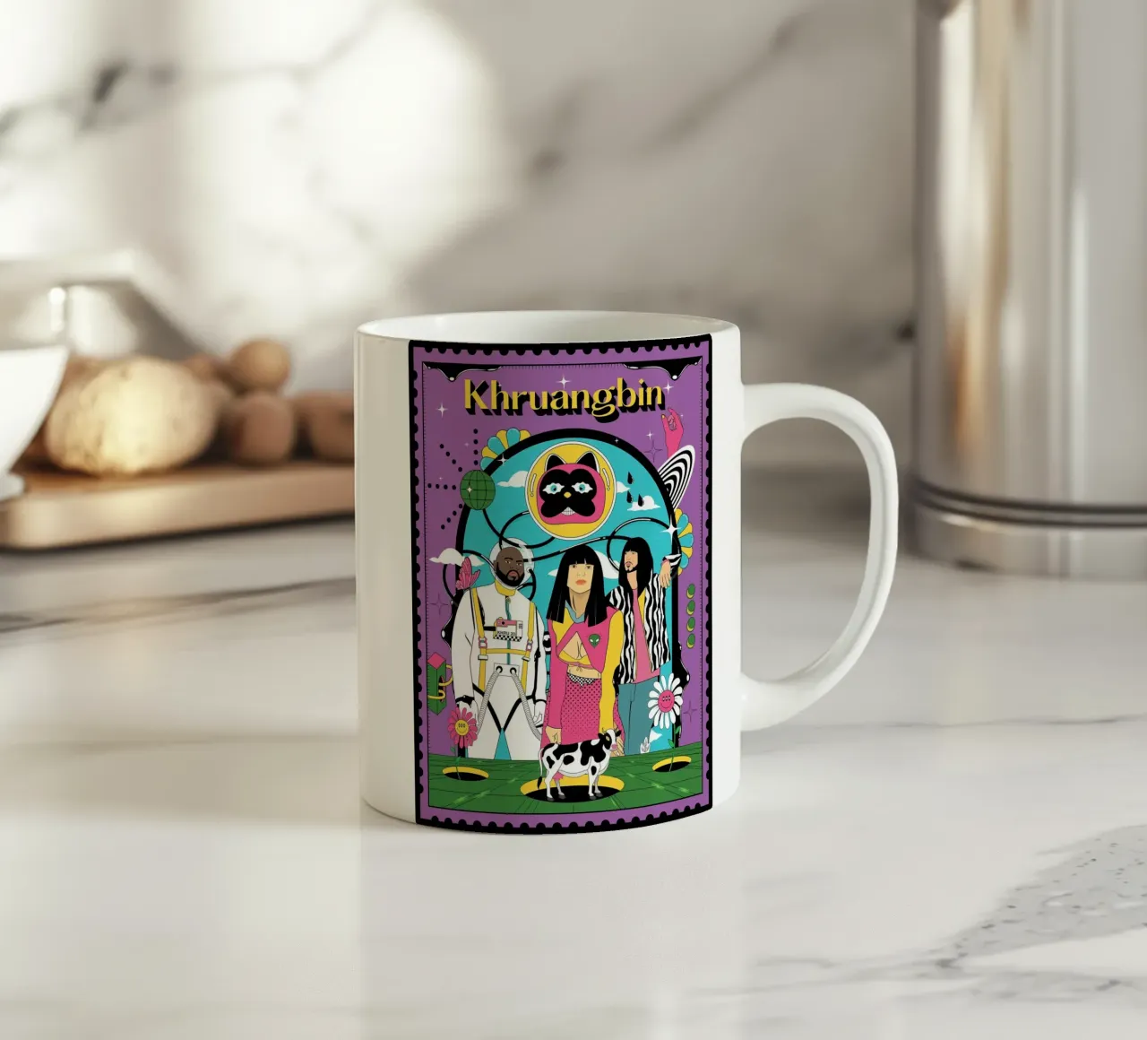 I ritmi di un altro mondo tazza in ceramica da mamass