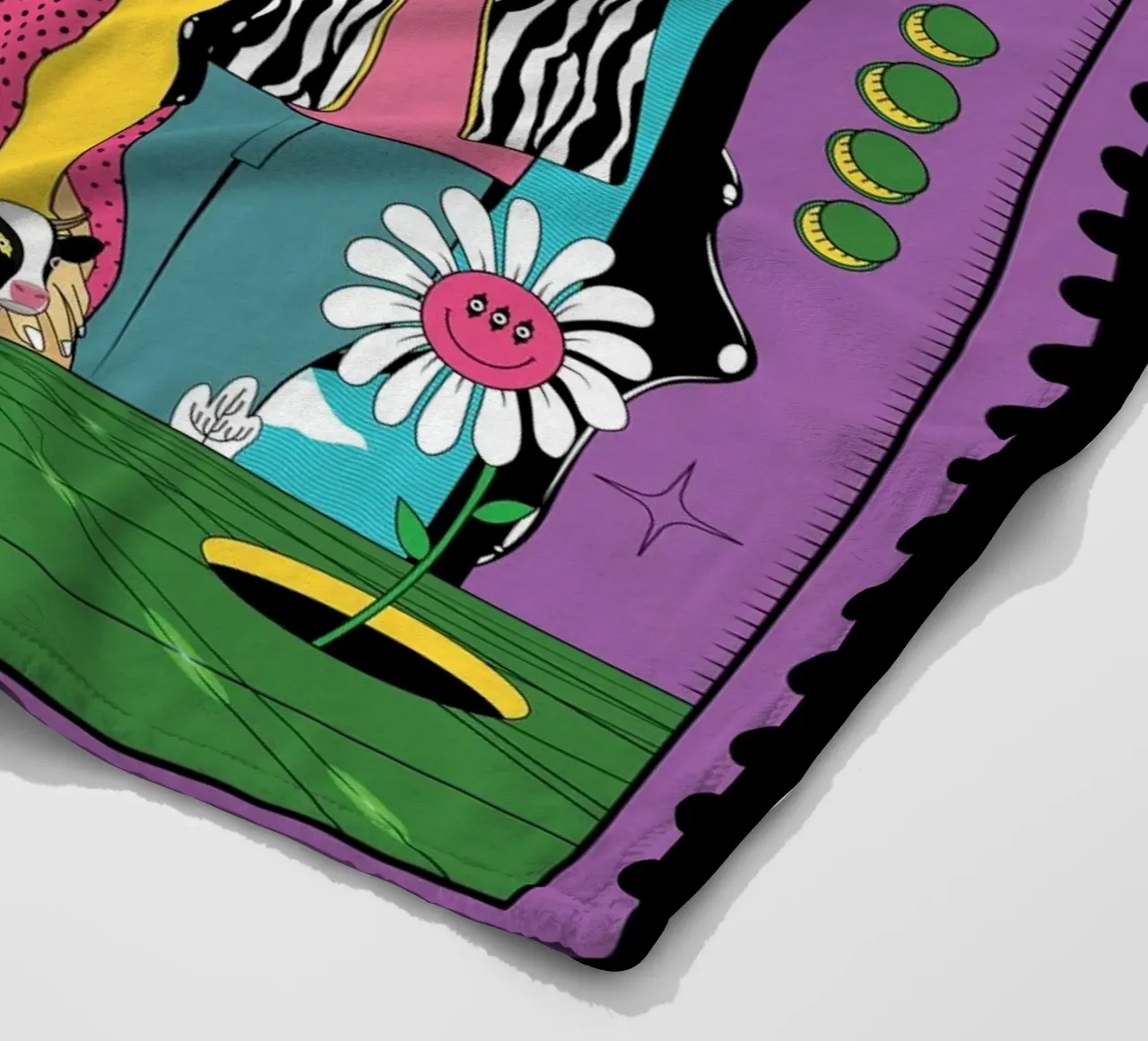 I ritmi di un altro mondo coperta in pile da mamass
